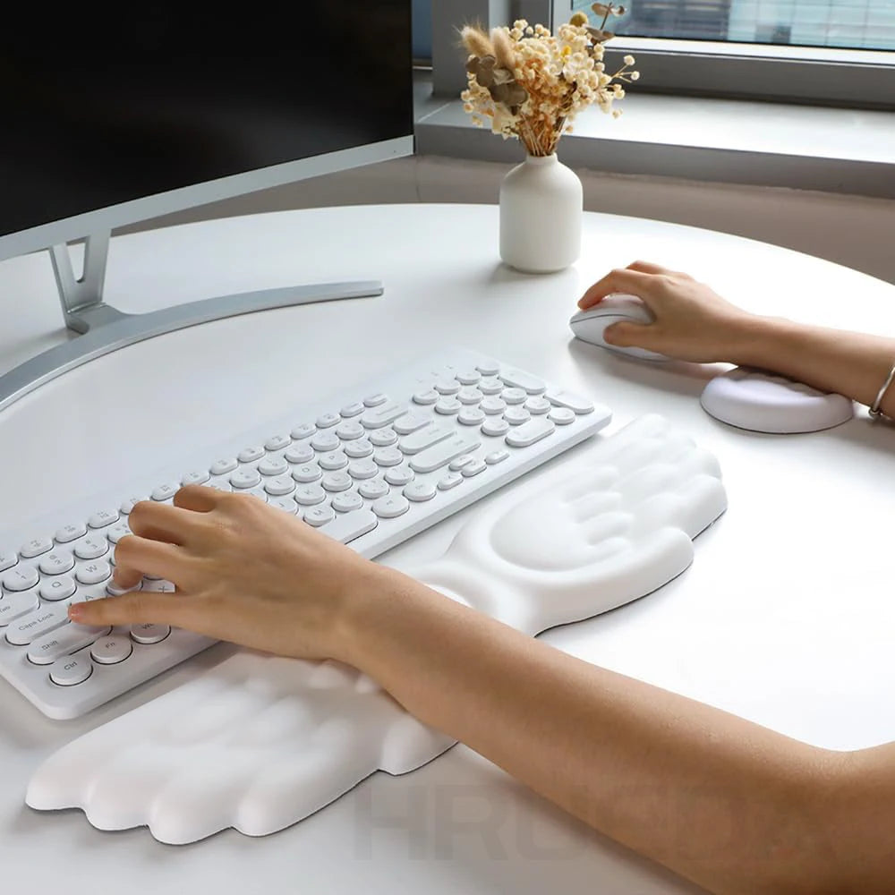Angel Wing Wrist Rest