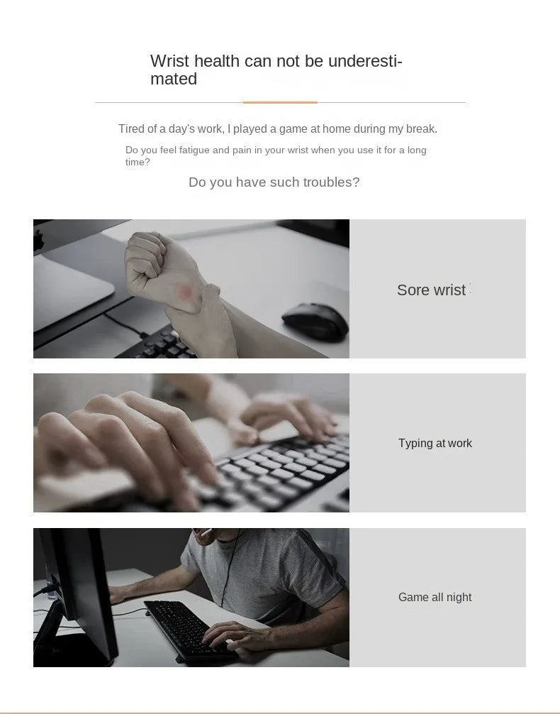 Massage Mouse Wrist Rest