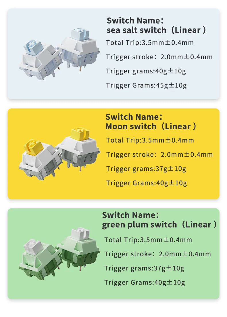 AJAZZ AK820 Wireless & Wired Mechanical Gaming Keyboard