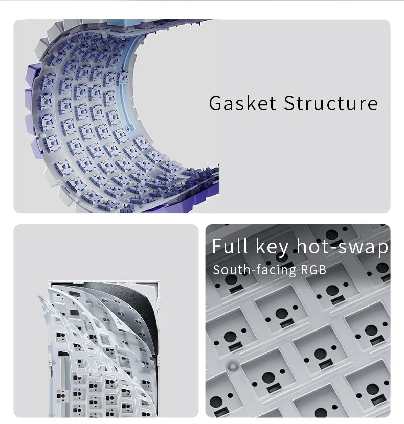 AJAZZ AK820 Wireless & Wired Mechanical Gaming Keyboard