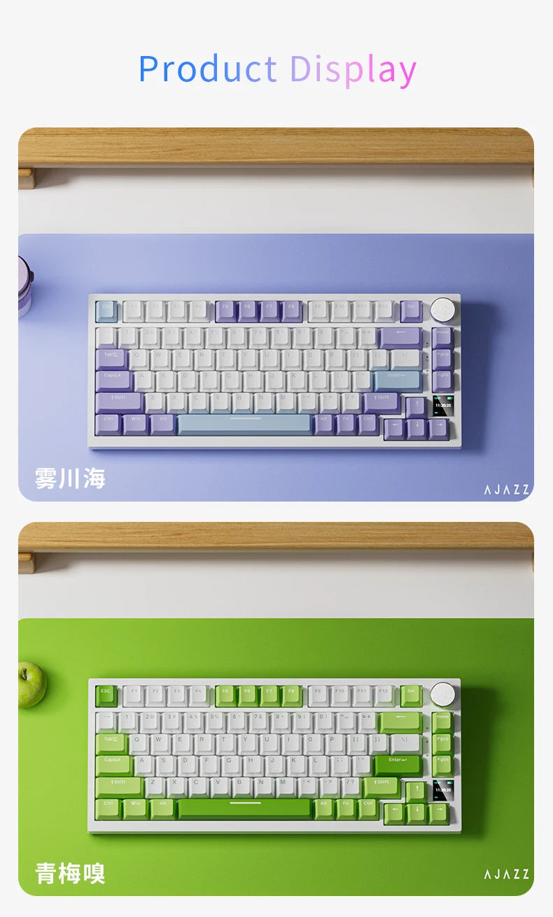 AJAZZ AK820 Wireless & Wired Mechanical Gaming Keyboard