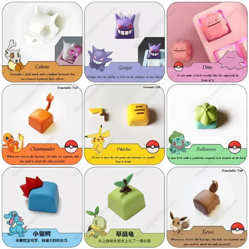 Poké Keycaps
