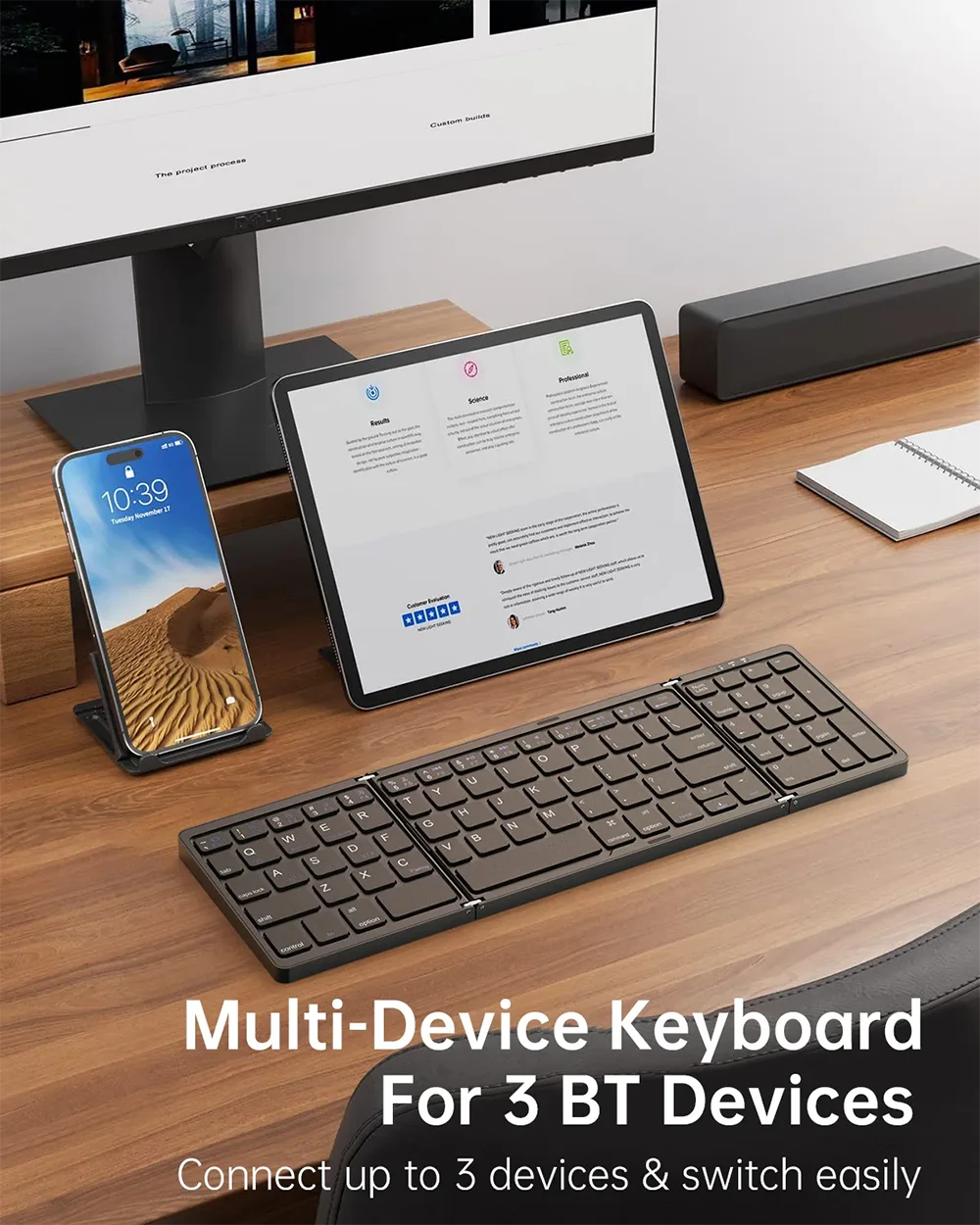 Foldable Wireless Keyboard