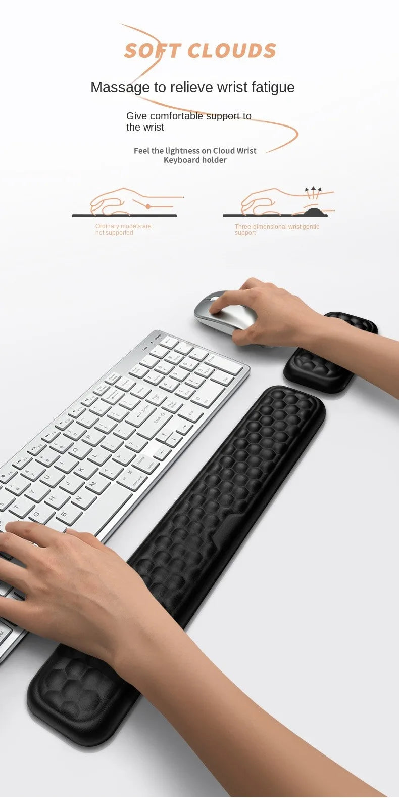Massage Mouse Wrist Rest