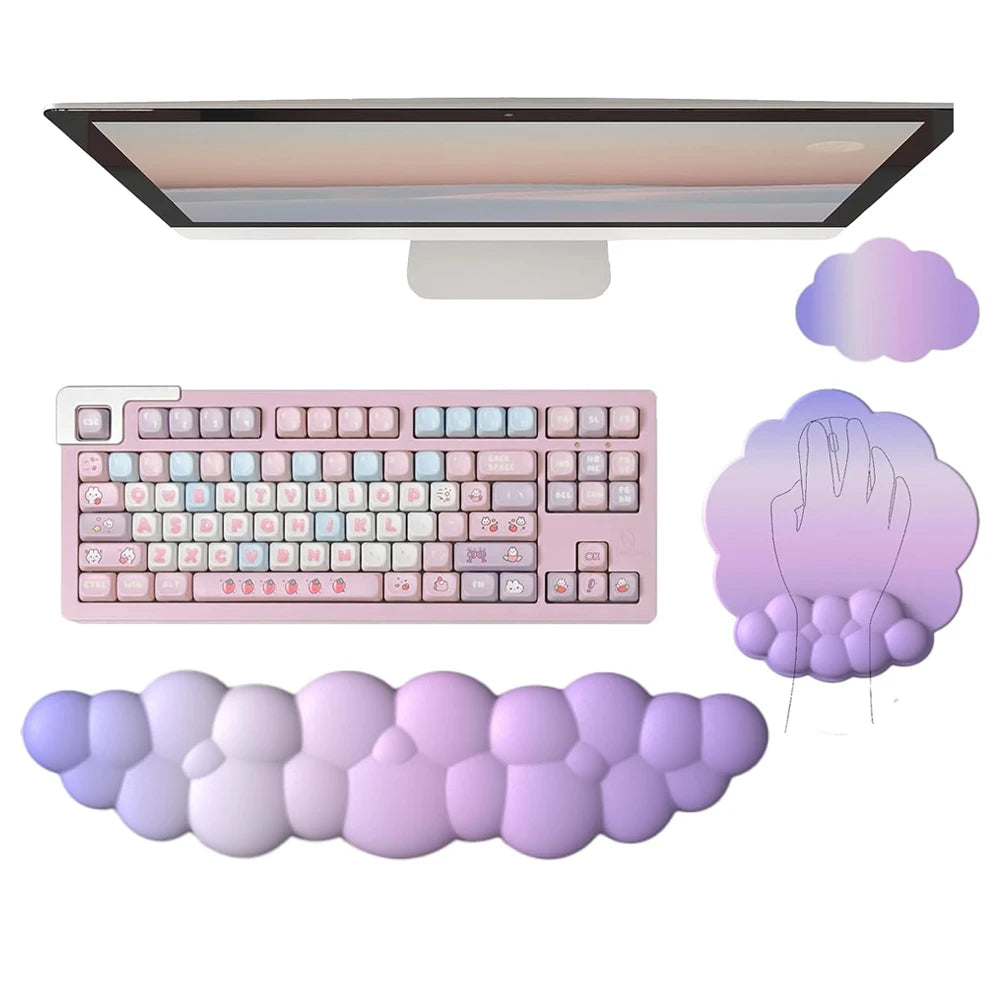 Pretty Cloud Wrist Rest